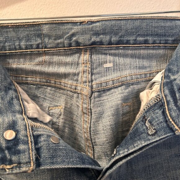 Free People Levi's RIALTO Jean Project The Evie Patchwork Butterfly Jean NEW 26 - Picture 2 of 16